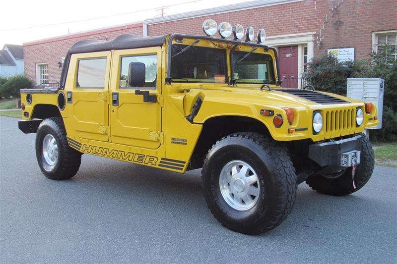 2000 AM General Hummer Convertible AWD 4dr SUV Automatic 4-Speed AWD F6 6.5L
