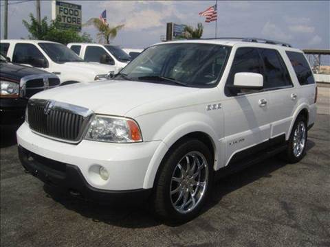 2003 Lincoln Navigator for sale at TRANSCONTINENTAL CAR USA CORP in Fort Lauderdale FL