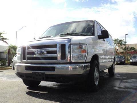 2008 Ford E-Series Wagon for sale at TRANSCONTINENTAL CAR USA CORP in Fort Lauderdale FL