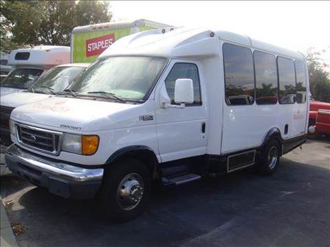2004 Ford E-Series Cargo for sale at TRANSCONTINENTAL CAR USA CORP in Fort Lauderdale FL