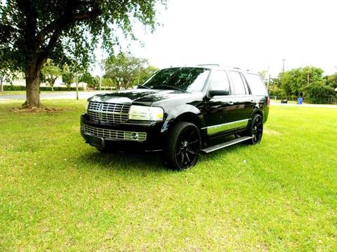 2008 Lincoln Navigator for sale at TRANSCONTINENTAL CAR USA CORP in Fort Lauderdale FL