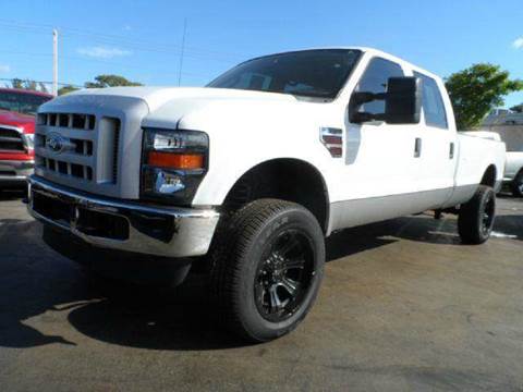 2008 Ford F-350 Super Duty for sale at TRANSCONTINENTAL CAR USA CORP in Fort Lauderdale FL