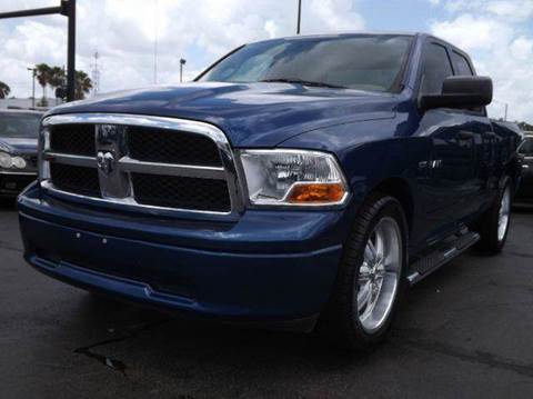 2009 Dodge Ram Pickup 1500 for sale at TRANSCONTINENTAL CAR USA CORP in Fort Lauderdale FL