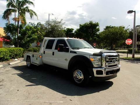 2011 Ford F-450 Super Duty for sale at TRANSCONTINENTAL CAR USA CORP in Fort Lauderdale FL