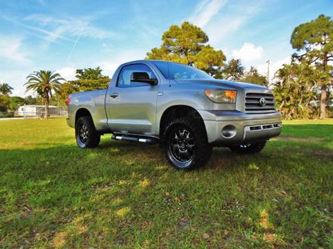 2007 Toyota Tundra for sale at TRANSCONTINENTAL CAR USA CORP in Fort Lauderdale FL