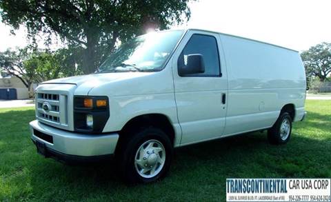 2014 Ford E-Series Cargo for sale at TRANSCONTINENTAL CAR USA CORP in Fort Lauderdale FL