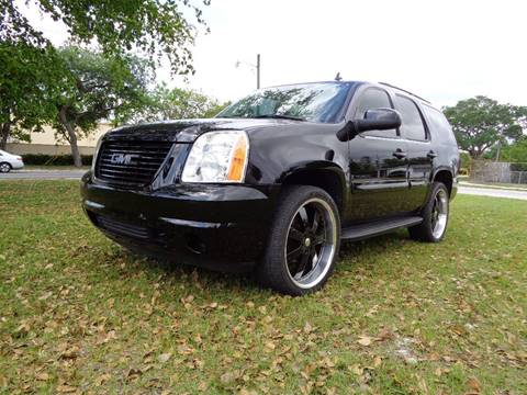 2008 GMC Yukon for sale at TRANSCONTINENTAL CAR USA CORP in Fort Lauderdale FL